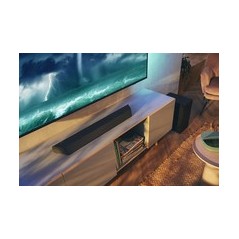 Philips TAB7807 31-Channel Soundbar System - Powerful, Sleek Black Design for Immersive Audio Experience